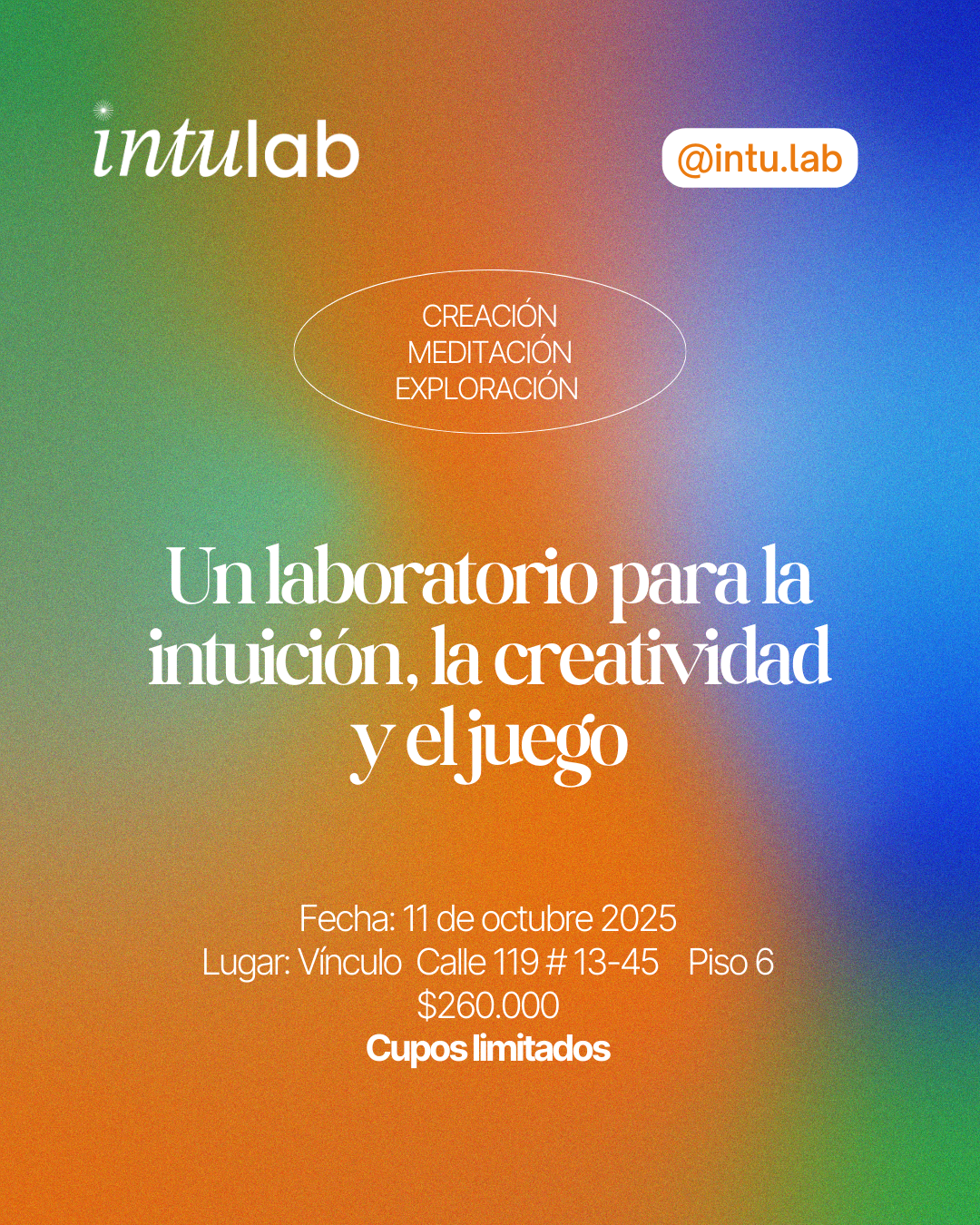 Taller de intuición y creatividad para nuevos proyectos