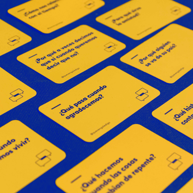 Pido la palabra - Set de cartas