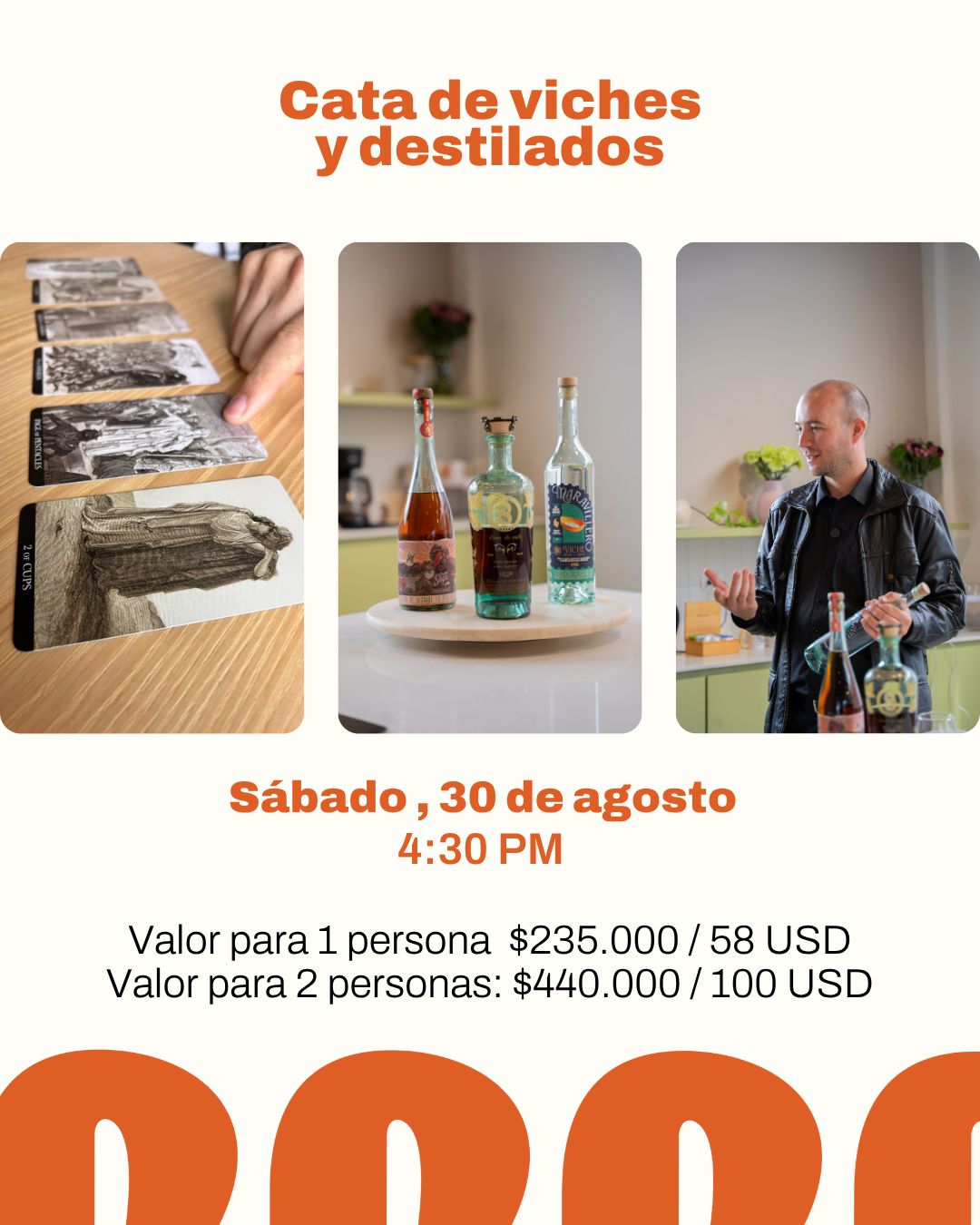 Cata de viches y destilados