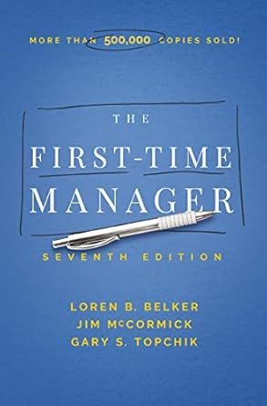 The First Time Manager