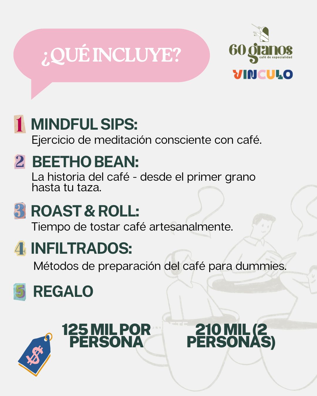 Experiencia de café para mortales